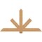 Ekena Millwork Kennewick Timber Gable Bracket, Western Red Cedar, 72"W x 39"H x 3 1/2"D x 5 1/2"F, 13/12 Pitch GBW072X39X0406KEN00SWR - alternate 1